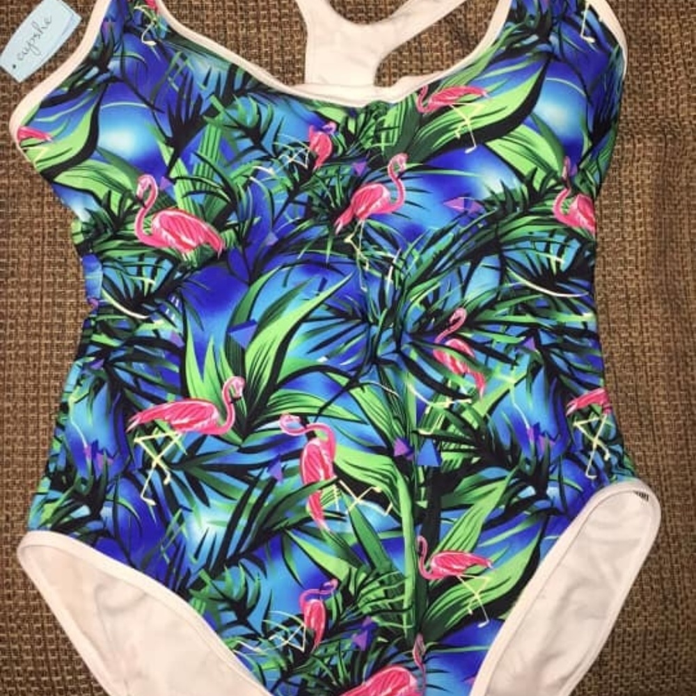 Flamingo Swimsuit- Brand New